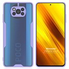 Microsonic Xiaomi Poco X3 Pro Kılıf Paradise Glow Lila