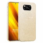 Microsonic Xiaomi Poco X3 Pro Kılıf Sparkle Shiny Gold