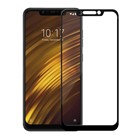 Microsonic Xiaomi Pocophone F1 Tam Kaplayan Temperli Cam Ekran koruyucu Siyah