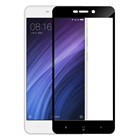 Microsonic Xiaomi Redmi 4A Tam Kaplayan Temperli Cam Ekran koruyucu Kırılmaz Film Siyah