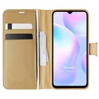 Microsonic Xiaomi Redmi 9A Kılıf Delux Leather Wallet Gold