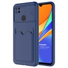 Microsonic Xiaomi Redmi 9C Kılıf Inside Card Slot Lacivert