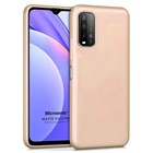 Microsonic Matte Silicone Xiaomi Redmi 9T Kılıf Gold