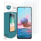 Microsonic Xiaomi Redmi Note 10S Screen Protector Nano Glass Cam Ekran Koruyucu 3 lü Paket