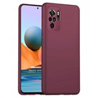 Microsonic Matte Silicone Xiaomi Poco M5s Kılıf Mor