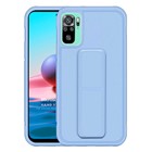 Microsonic Xiaomi Redmi Note 10 Kılıf Hand Strap Mavi