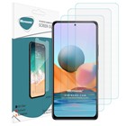 Microsonic Xiaomi Redmi Note 10 Pro Screen Protector Nano Glass Cam Ekran Koruyucu 3 lü Paket