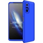 Microsonic Xiaomi Redmi Note 10 Pro Kılıf Double Dip 360 Protective Mavi