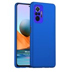 Microsonic Matte Silicone Xiaomi Redmi Note 10 Pro Max Kılıf Mavi