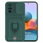 Microsonic Xiaomi Redmi Note 10 Pro Max Kılıf Multifunction Silicone Yeşil