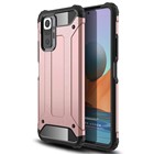 Microsonic Xiaomi Redmi Note 10 Pro Kılıf Rugged Armor Rose Gold