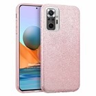 Microsonic Xiaomi Redmi Note 10 Pro Kılıf Sparkle Shiny Rose Gold