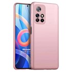 Microsonic Matte Silicone Xiaomi Redmi Note 11 Kılıf Rose Gold