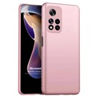 Microsonic Matte Silicone Xiaomi Redmi Note 11 Pro Kılıf Rose Gold