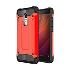 Microsonic Xiaomi Redmi Note 4X Kılıf Rugged Armor Kırmızı