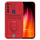 Microsonic Xiaomi Redmi Note 8 Kılıf Multifunction Silicone Kırmızı