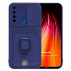 Microsonic Xiaomi Redmi Note 8 Kılıf Multifunction Silicone Lacivert