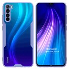 Microsonic Xiaomi Redmi Note 8 Kılıf Paradise Glow Lila