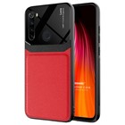 Microsonic Xiaomi Redmi Note 8 Kılıf Uniq Leather Kırmızı