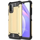 Microsonic Xiaomi Redmi Note 9 4G Kılıf Rugged Armor Gold