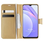 Microsonic Xiaomi Redmi Note 9 4G Kılıf Delux Leather Wallet Gold