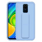 Microsonic Xiaomi Redmi Note 9 Kılıf Hand Strap Mavi