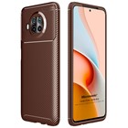 Microsonic Xiaomi Redmi Note 9 Pro 5G Kılıf Legion Series Kahverengi