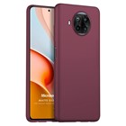 Microsonic Matte Silicone Xiaomi Redmi Note 9 Pro 5G Kılıf Mor