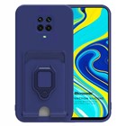 Microsonic Xiaomi Redmi Note 9 Pro Max Kılıf Multifunction Silicone Lacivert