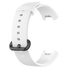 Microsonic Xiaomi Mi Watch Lite Kordon Silicone Sport Band Beyaz