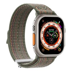 Microsonic Apple Watch Series 12 46mm Kordon Terra Strand Koyu Yeşil