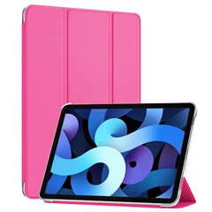 Microsonic Apple iPad Pro 13 2025 Kılıf A3360-A3361 Slim Translucent Back Smart Cover Pembe