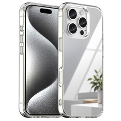 Microsonic Apple iPhone 16 Pro Kılıf Acrylic Mirror Şeffaf
