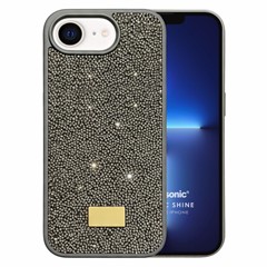 Microsonic Apple iPhone 16e Kılıf Cosmic Shine Koyu Gri
