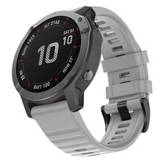 Microsonic Garmin MARQ Diver Gen 3 Kordon Quick Fit Strap Band Gri
