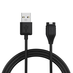Microsonic Garmin MARQ Diver Gen 3 Manyetik USB Şarj Kablosu Siyah