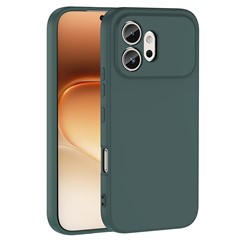 Microsonic Honor 600 5G Kılıf Groovy Soft Koyu Yeşil