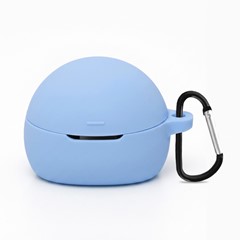 Microsonic Huawei FreeClip 2 S Kılıf Askılı Mat Silikon Mavi