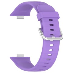 Microsonic Huawei Watch Fit 5 Pro Kordon Silicone Sport Band Lila