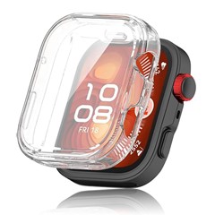 Microsonic Huawei Watch Fit 5 Pro Kılıf 360 Full Round Soft Silicone Şeffaf
