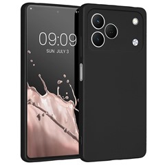 Microsonic Matte Silicone TECNO Spark 50 4G Kılıf Siyah