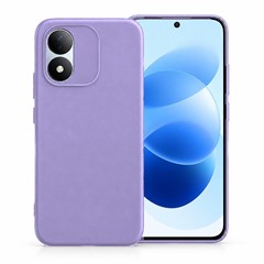 Microsonic Matte Silicone Xiaomi Redmi Note 17 5G Kılıf Lila