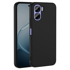 Microsonic Oppo A6T Kılıf Groovy Soft Siyah