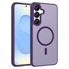 Microsonic Samsung Galaxy A36 Kılıf MagSmoke Neo Derin Mor