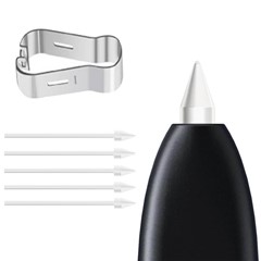 Microsonic Samsung Galaxy Tab S10 FE Plus Pencil Uçları 5 li Paket Beyaz