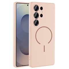 Microsonic Samsung Galaxy S26 Ultra Kılıf Zeno MagSafe Rose Gold