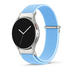 Microsonic Samsung Galaxy Watch 8 40mm Kordon FlexWeave Kumaş Mavi