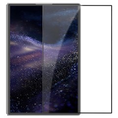 Microsonic Samsung Galaxy Z Fold 8 Tam Kaplayan Temperli Cam Ekran Koruyucu Siyah
