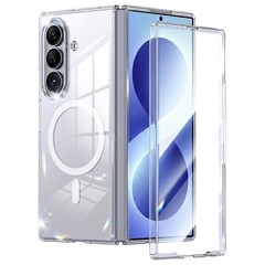 Microsonic Samsung Galaxy Z Fold 8 Ultra Kılıf MagSafe Clear Sararmaz Şeffaf