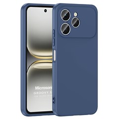 Microsonic TECNO Spark 40 Kılıf Groovy Soft Lacivert